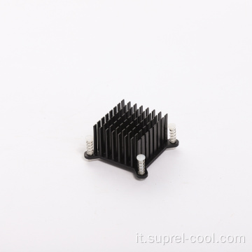 Accessori per la scheda CPU di dissipatore di calore in alluminio estruso
